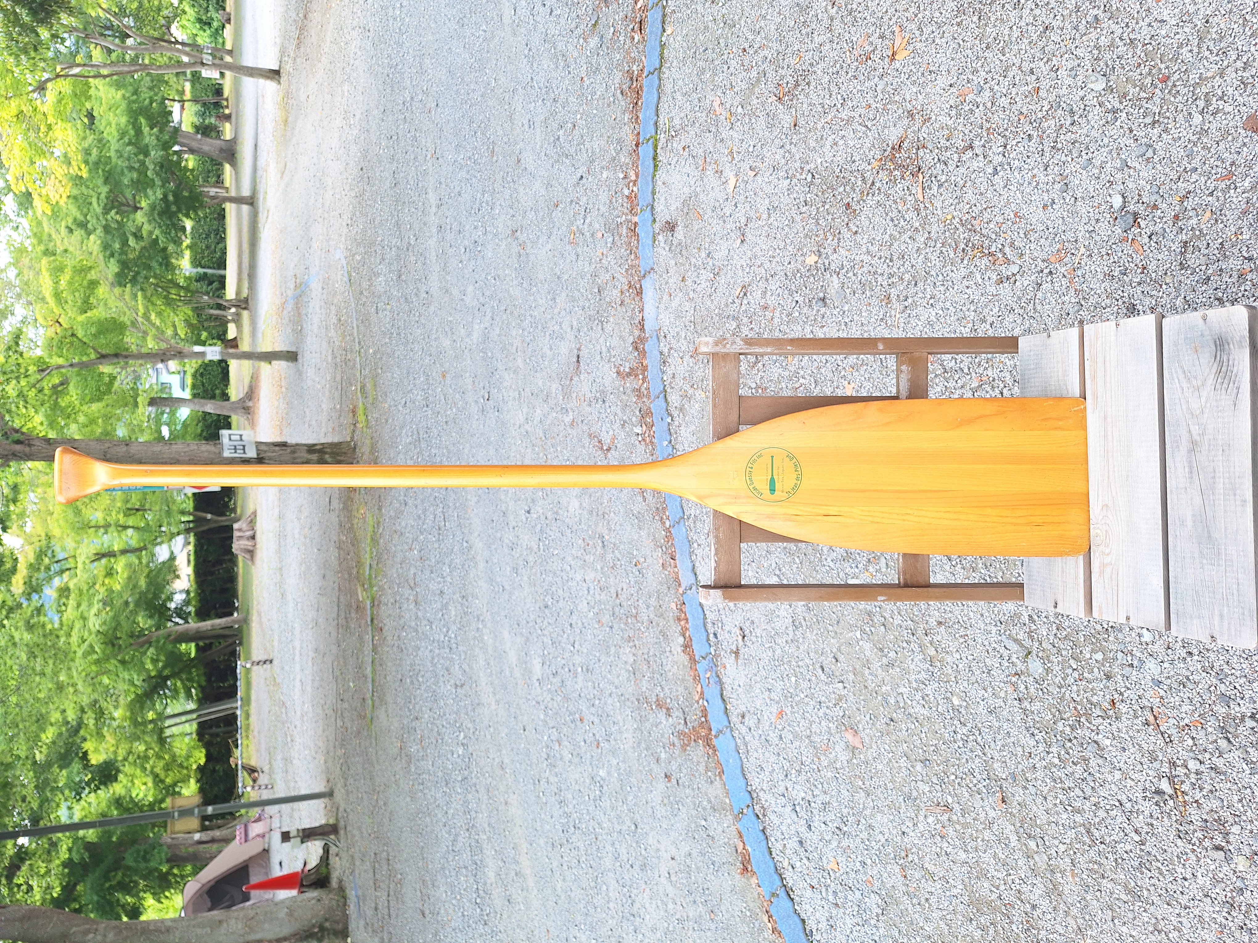 【中古品】Alcide Quessy & Fils Inc. 木製パドル